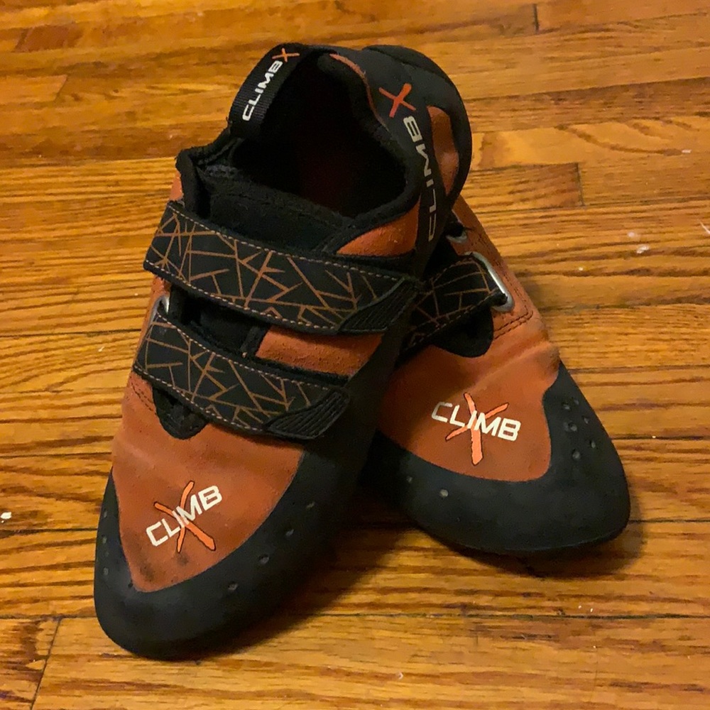 Rock climbing shoes